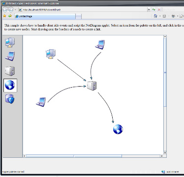 Click to view NetDiagram ASP.NET Control 4.2 screenshot
