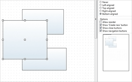 Wpf Diagram Control: Tabbed View