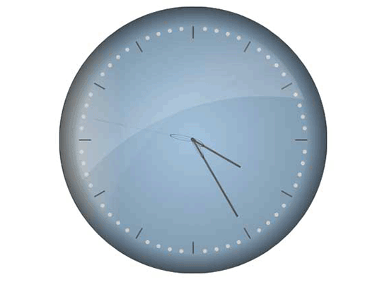 JavaScript Chart Control: Clock Gauge