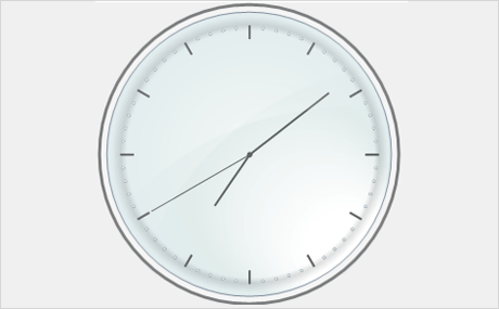 WinForms Chart Control: Analog Clock Gauge