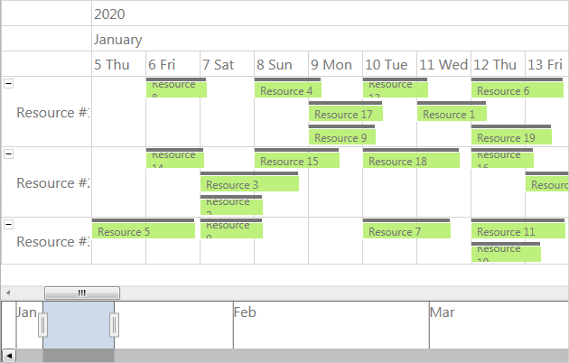 MindFusion Scheduling for WPF, V3.5