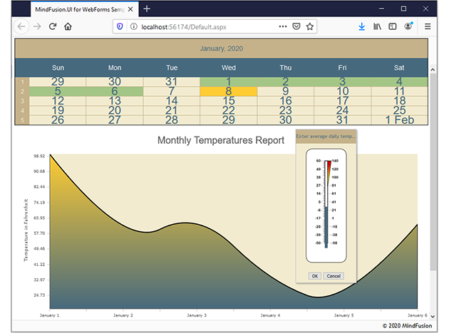 MindFusion Pack for ASP.NET, 202.R1