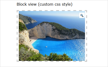 Custom Styling of the JS ImagePicker Library