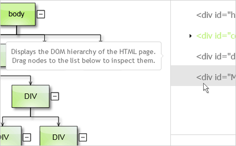 Dom Anwendung mit ansprechenden Tooltips