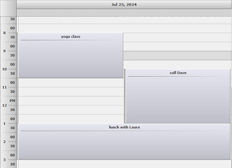 .NET MAUI Scheduler