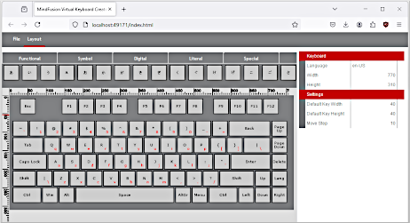 Virtual Keyboard Creator: An Online Tool