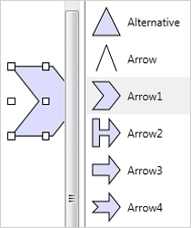 WPF Diagram Component: ShapeListBox Control