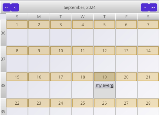 Custom drawing of calendar elements in .NET Maui Scheduler