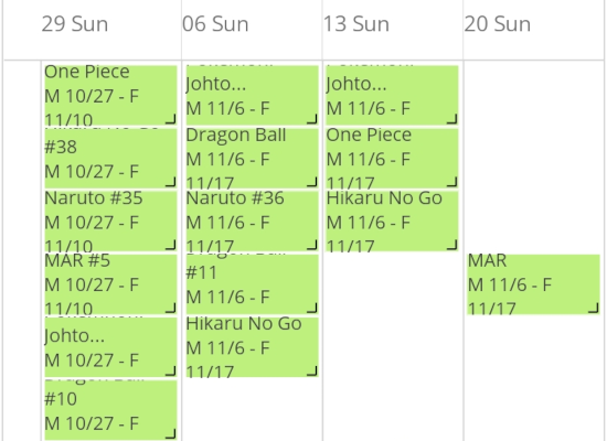 The ListView in Scheduling for .NET MAUI