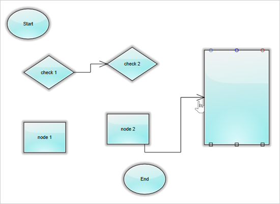 Anchor Points in WPF Diagram Node Shapes
