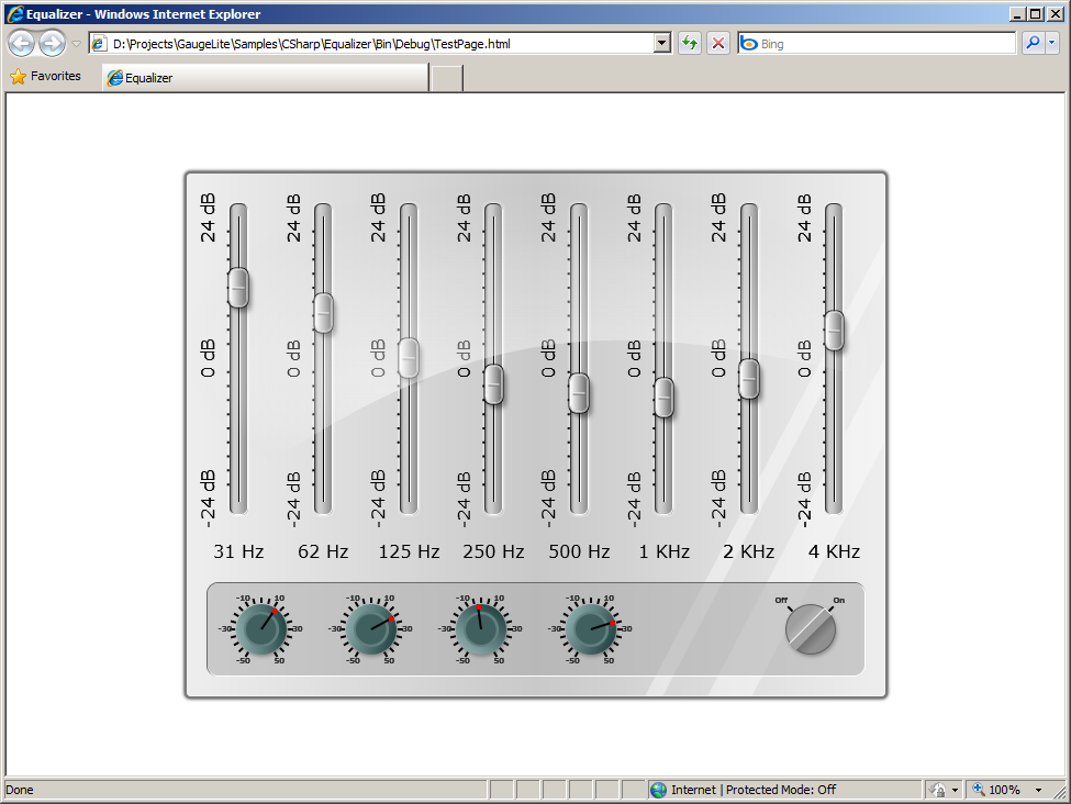 Equalizer Gauge